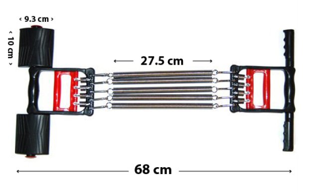 Extensor cu multiple functiuni si 5 arcuri